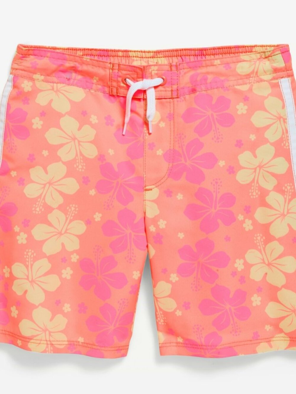 Boardshorts for Girls by Old Navy Pink Hibiscus Size M (8) NWT